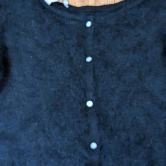 Sezane Black Cardigan Sweater - Picture 6 of 8